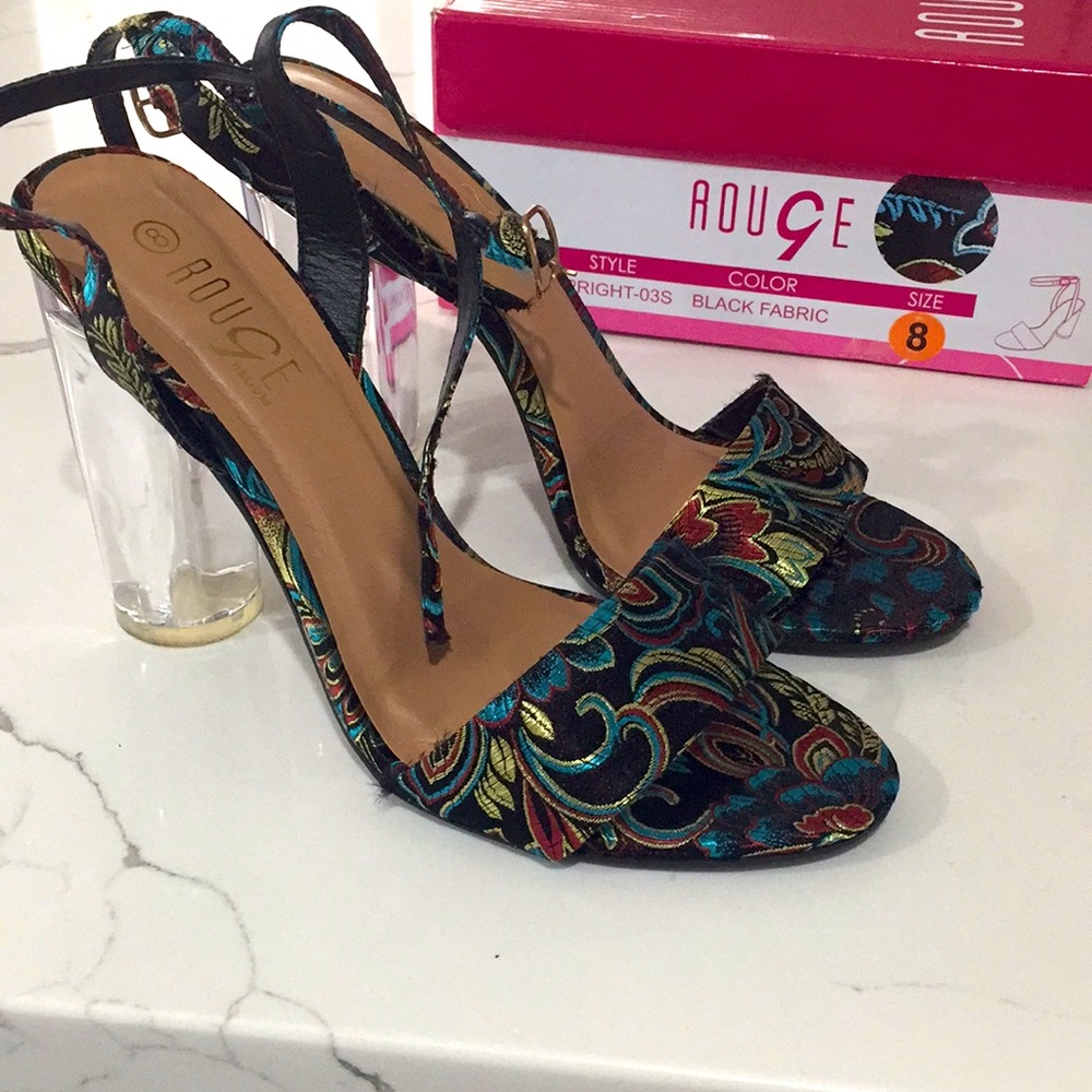 Rainbow Store, Rouge Brand, Clear Heel